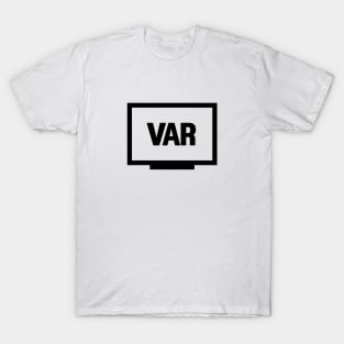 VAR sticker, video assistant referee, sticker T-Shirt